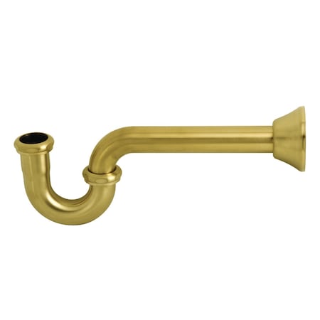 Kingston Brass CC2187 Vintage 1-1/4" Decor P-Trap, Brushed Brass CC2187